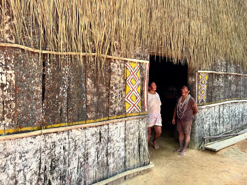 picture of the visit into the indigenous community